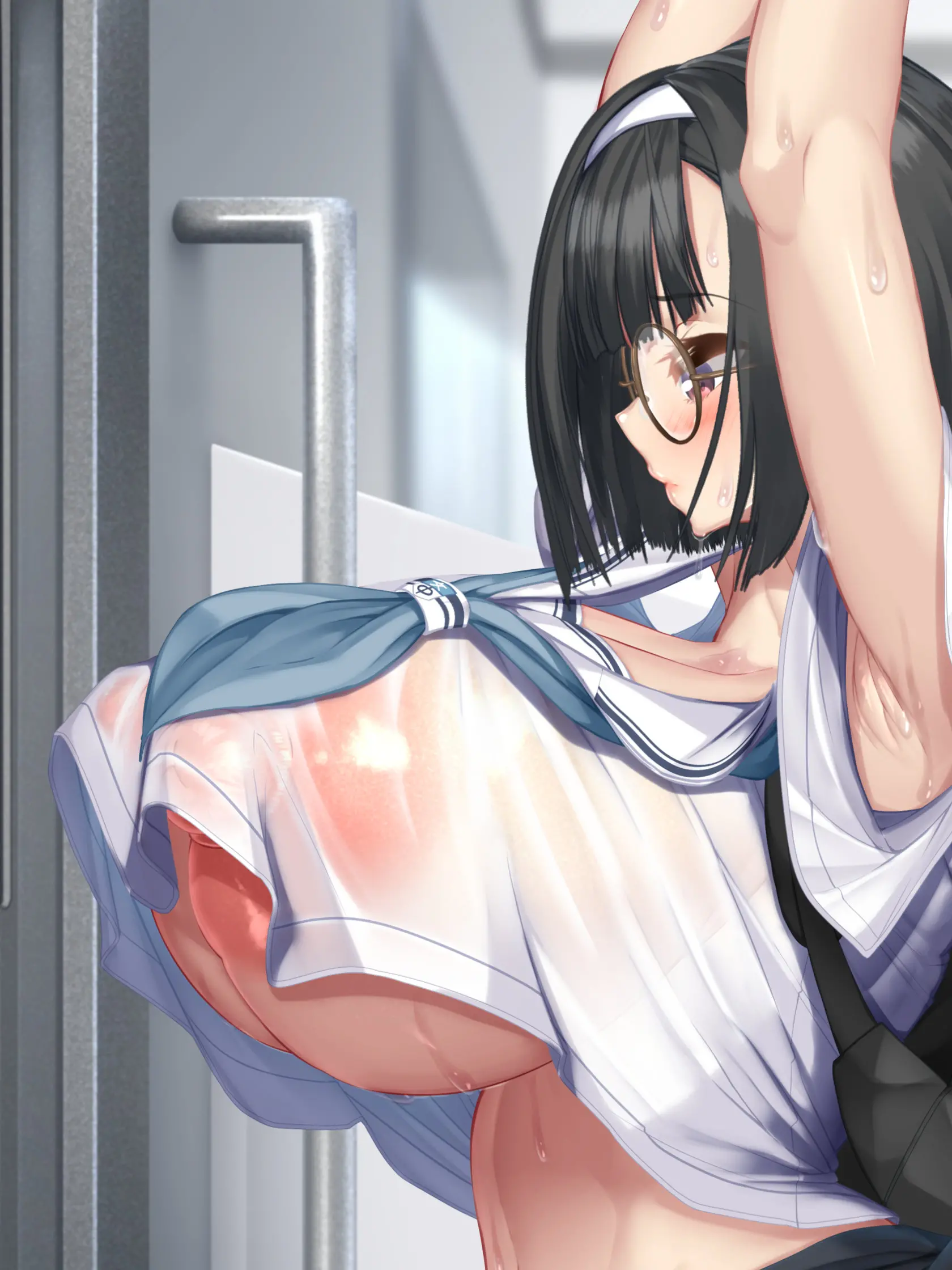Futanari Kafunshou - Shoujo No Shikyuu Wa Manin Densha, Seishi Konzatsuritsu 400％